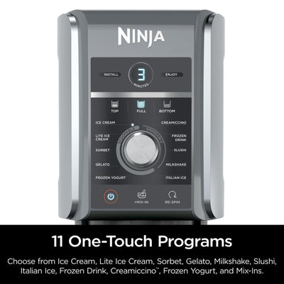 NINJA CREAMI DELUXE 11-IN-1 ICE CREAM/FROZEN TREAT MAKER