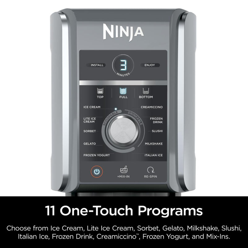 NINJA CREAMI DELUXE 11-IN-1 ICE CREAM/FROZEN TREAT MAKER