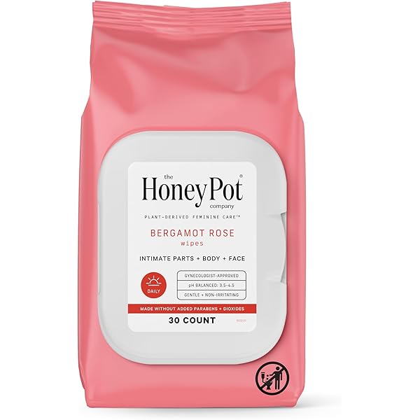 WIPES BERGAMONT ROSE 30ct