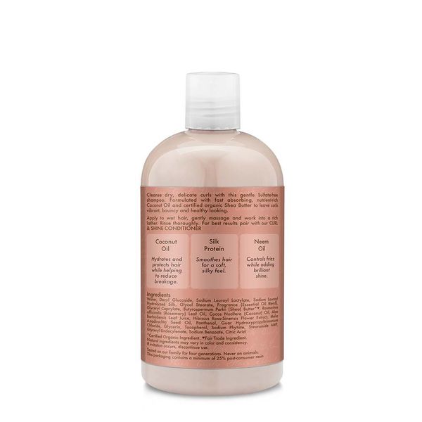 COCONUT+HIBISCUS CURL+SHINE SHAMPOO 13OZ