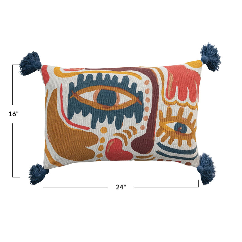 RECYCLED COTTON LUMBAR PILLOW