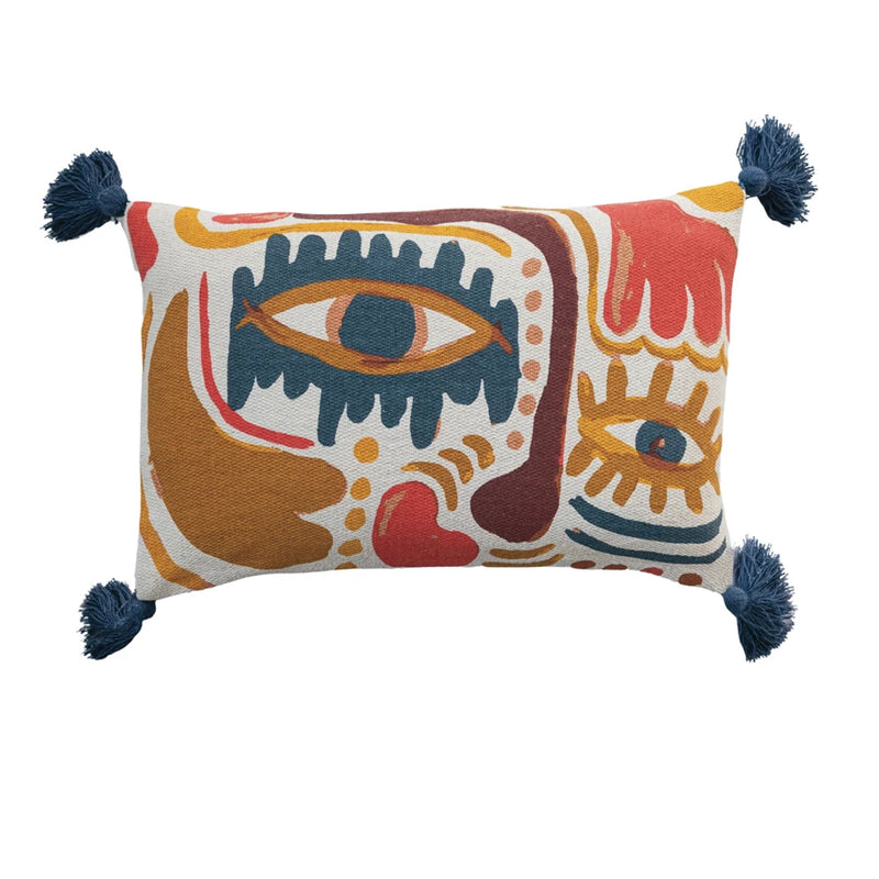 RECYCLED COTTON LUMBAR PILLOW