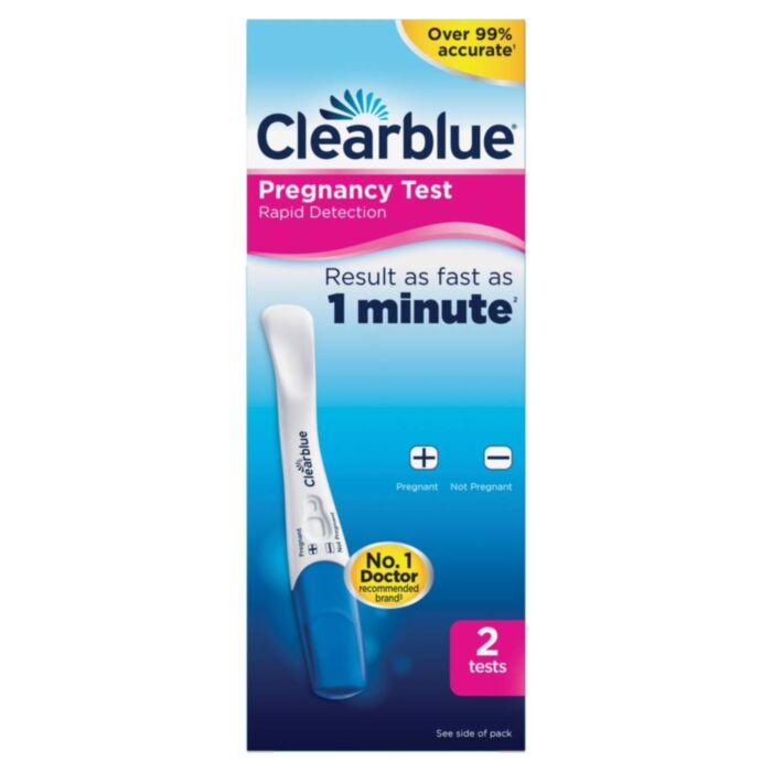 PREGNANCY TEST RAPID DETECTION 2ct