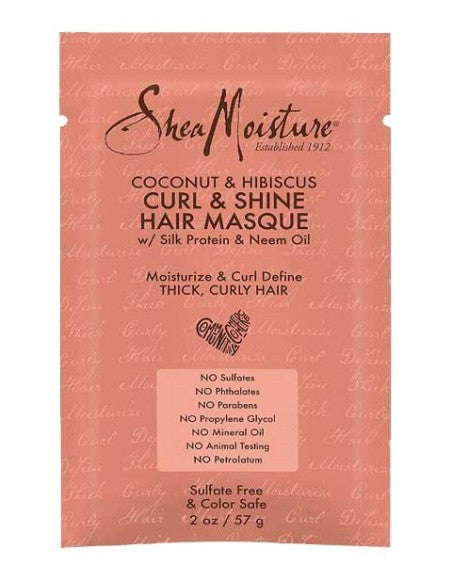 COCONUT+HIBISCUS CURL+SHINE HAIR MASQUE