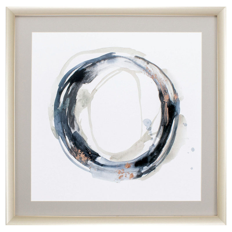 PARAGON ABSTRACT NEUTRAL REVOLOUTION WALL ART