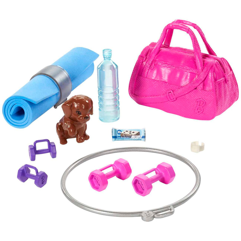 BARBIE FITNESS DOLL WITH PUPPY