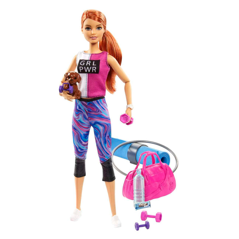 BARBIE FITNESS DOLL WITH PUPPY