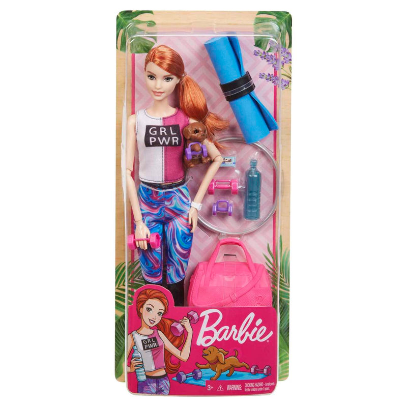 BARBIE FITNESS DOLL WITH PUPPY