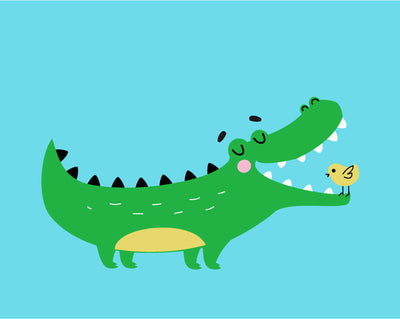 PAINT BY NUMBER - LATER GATOR