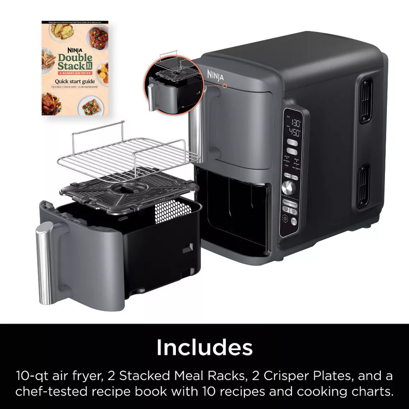 NINJA AIR FRYER DOUBLE STACK XL