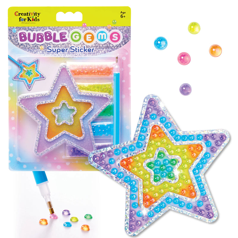 BUBBLE GEMS SUPER STICKER STAR