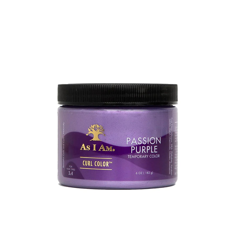 AS I AM CURL COLOR PURPLE PASSION 6OZ