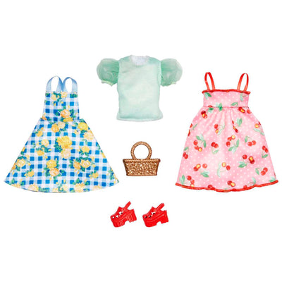 BARBIE CLOTHES PICNIC-THEMED FASHION 2-PACK