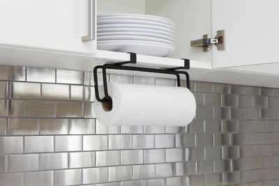 SQUIRE WALLMOUNTED PAPER TOWEL HOLDER BLACK
