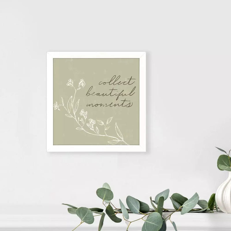 COLLECT BEAUTIFUL MOMENTS WALL ART