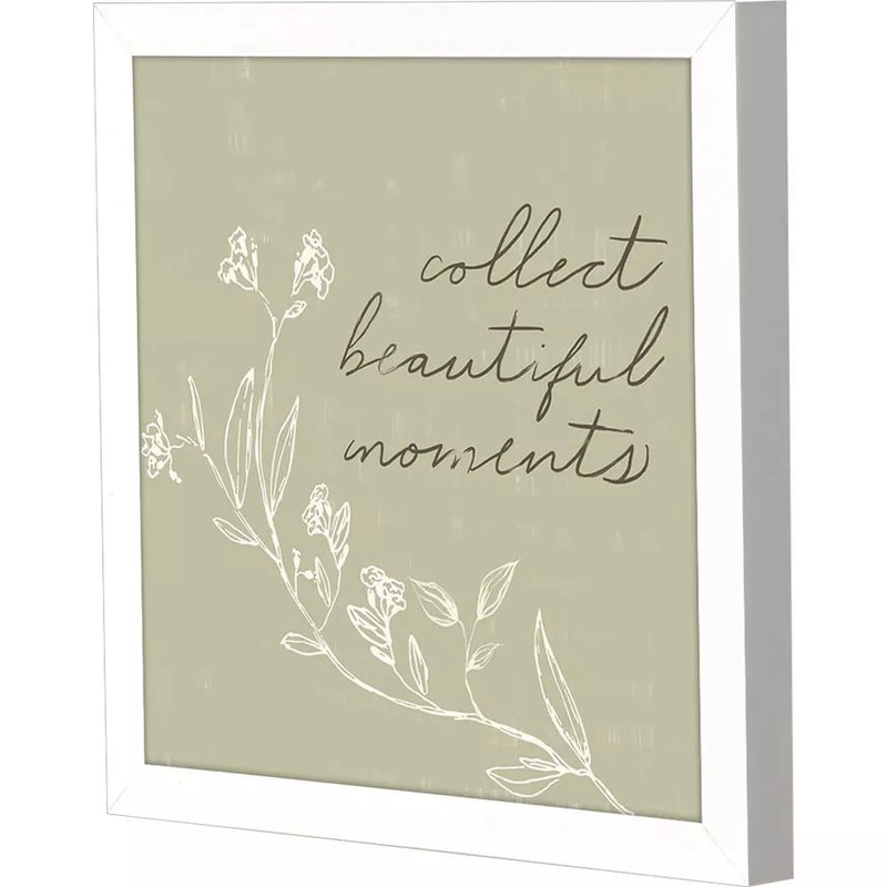 COLLECT BEAUTIFUL MOMENTS WALL ART