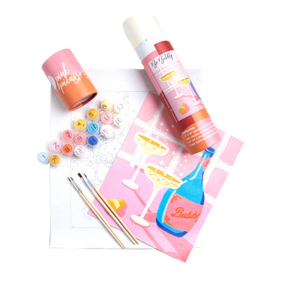 PAINT BY NUMBER - BE BUBBLY