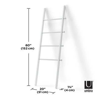 LEANA LADDER RACK WHITE