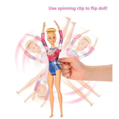 BARBIE YOU CAN BE GYMNAST DOLL PLAYSET