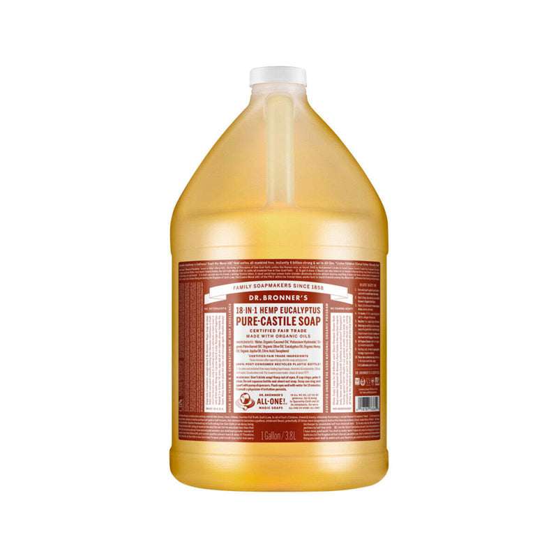 PURE CASTILE LIQUID SOAP EUCALYPTUS 1gal