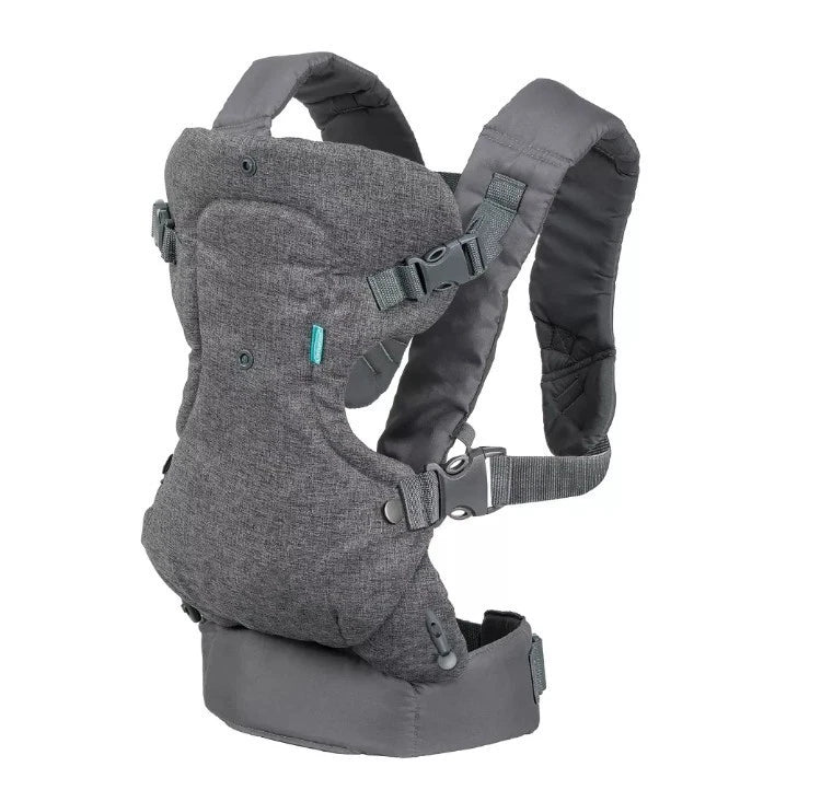 FLIP 4-IN1 CONVERTIBLE BABY CARRIER - GRAY