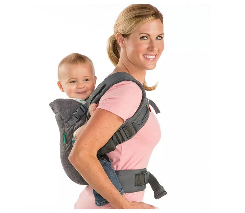 FLIP 4-IN1 CONVERTIBLE BABY CARRIER - GRAY
