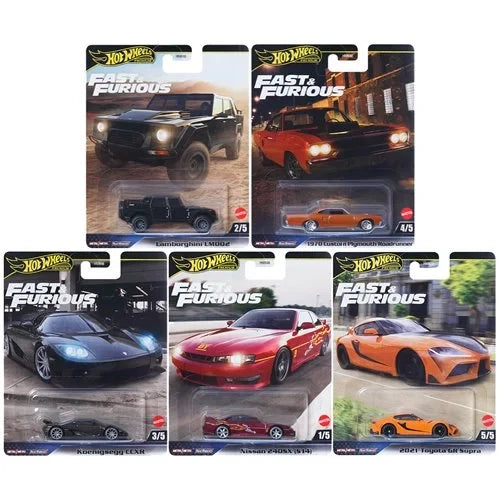 HOT WHEELS FAST & FURIOUS ASSORTMENT 2025