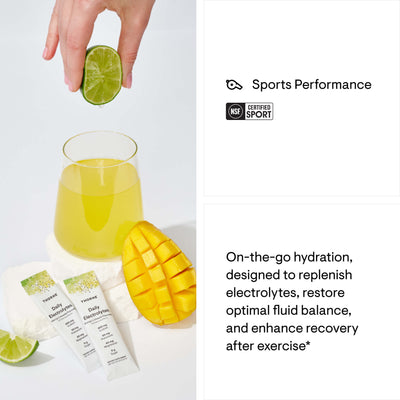 THORNE DAILY ELECTROLYTES - MANGO LIMEADE 30PK