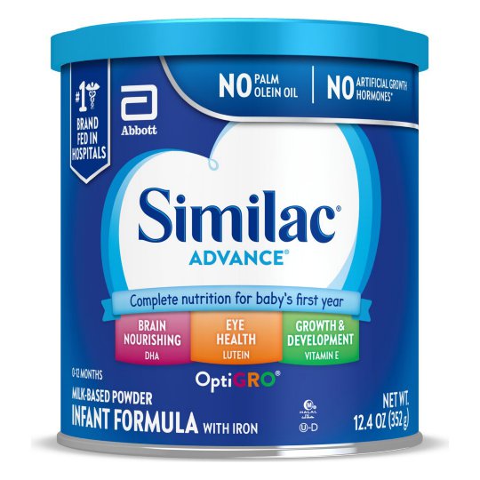 ADVANCED FORMULA WITH IRON 12.4oz