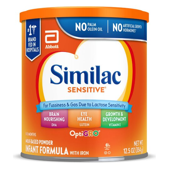 SENSITIVE INFANT FORMULA POWDER 12.6oz