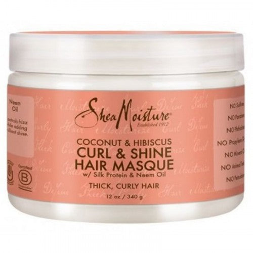 COCONUT+HIBISCUS CURL+SHINE MASQUE 12OZ