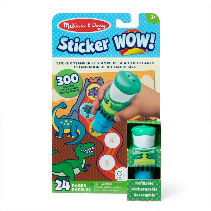 STICKER WOW! ACTIVITY PAD SET - DINOSAUR