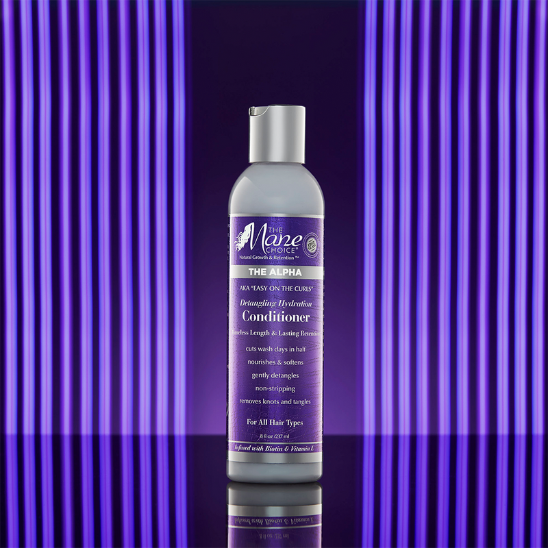 THE ALPHA EASY ON THE CURLS - DETANGLING HYDRATION CONDITIONER 8OZ