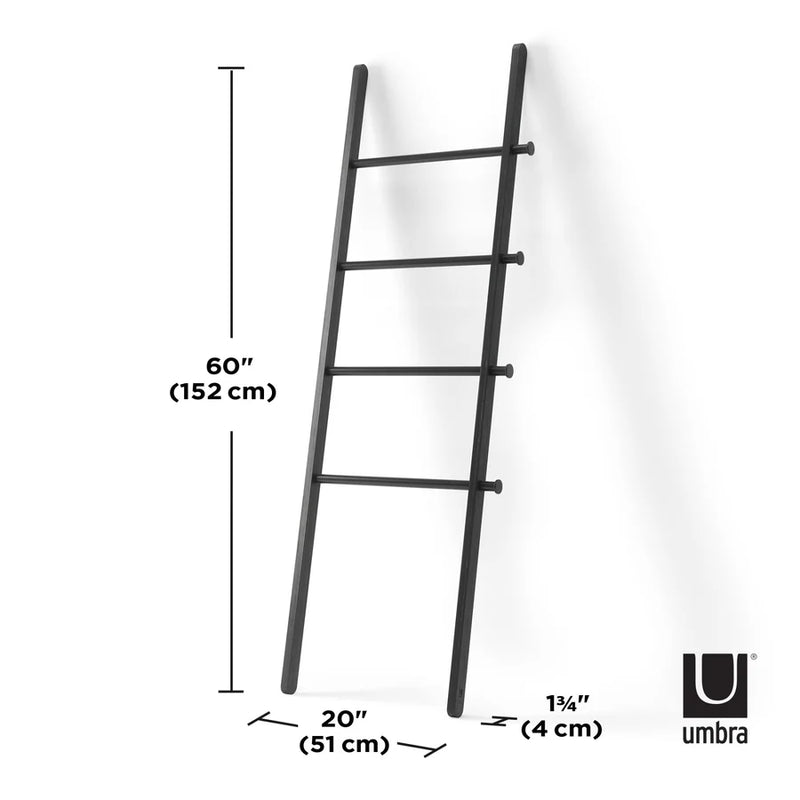 LEANA LADDER RACK BLACK