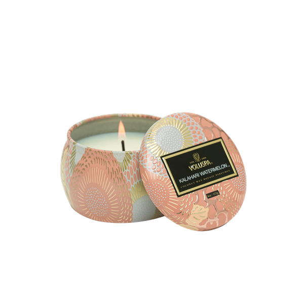 KALAHARI WATERMELON MINI TIN CANDLE
