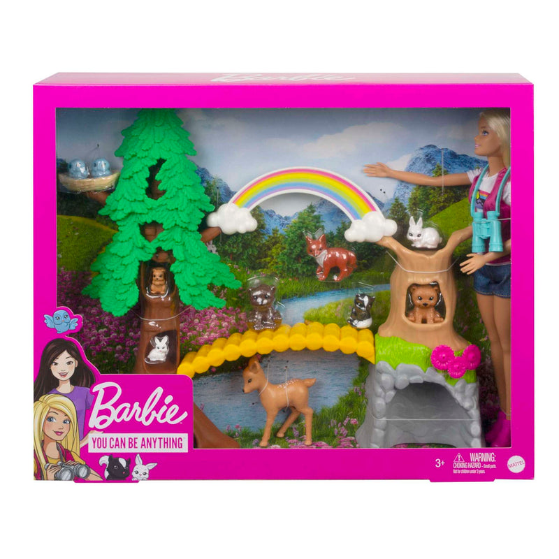 BARBIE WILDERNESS GUIDE DOLL AND PLAYSET