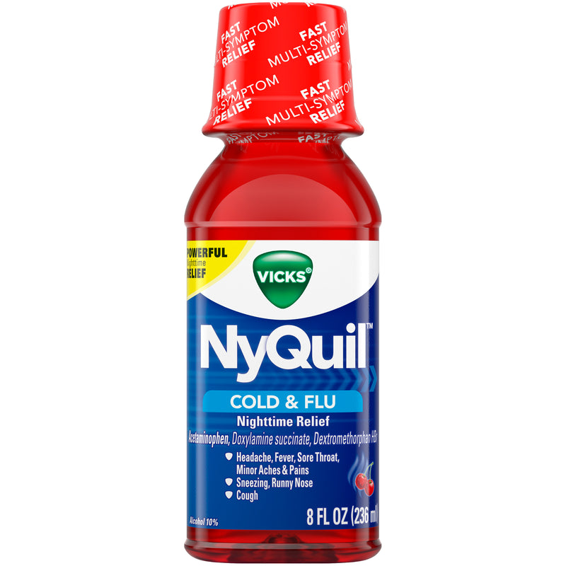 NYQUIL LIQUID COUGH CHERRY 8OZ