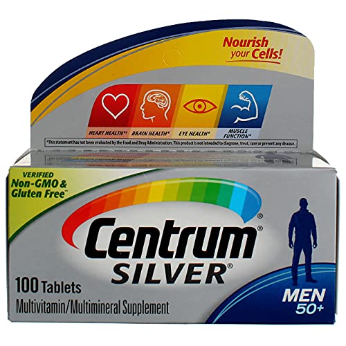 SILVER MULTIVITAMIN MEN 50+ 100S