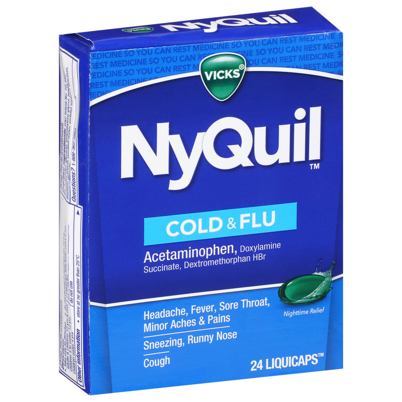 NYQUIL  LIQUICAPS COLD FLU 24CT