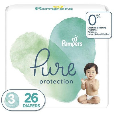 PAMPERS PURE MEGA SZ 3 26S