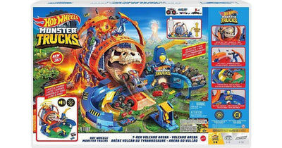 HOT WHEELS MONSTER TRUCK AND VOLCANO PLAYSET