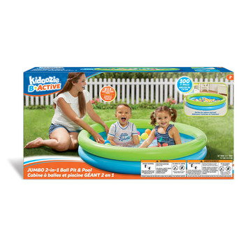 JUMBO 2-IN-1 BALL PIT AND POOL
