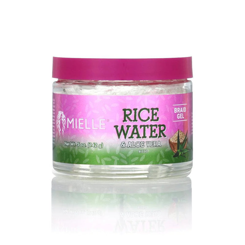 MIELLE RICE WATER & ALOE VERA BRAID GEL 5OZ