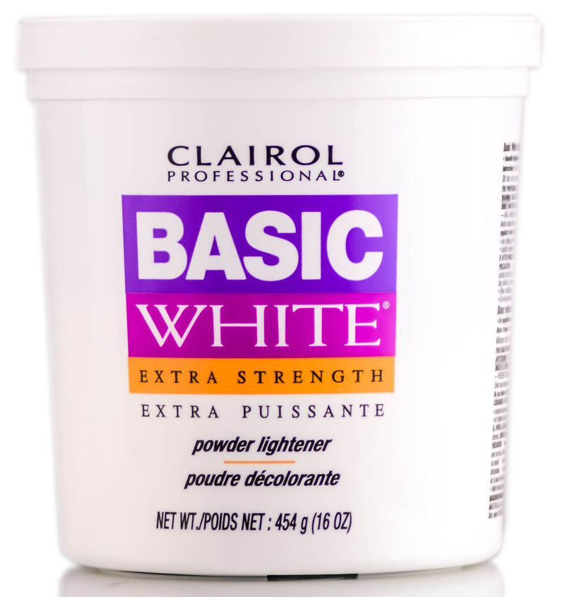 BASIC WHITE EXTRA STRENGTH POWDER 16OZ