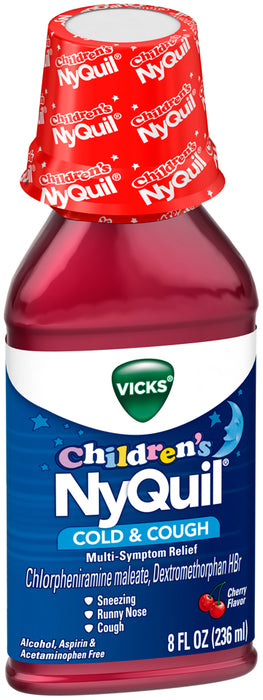NYQUIL CHILD LIQUID COLD COUGH 8OZ