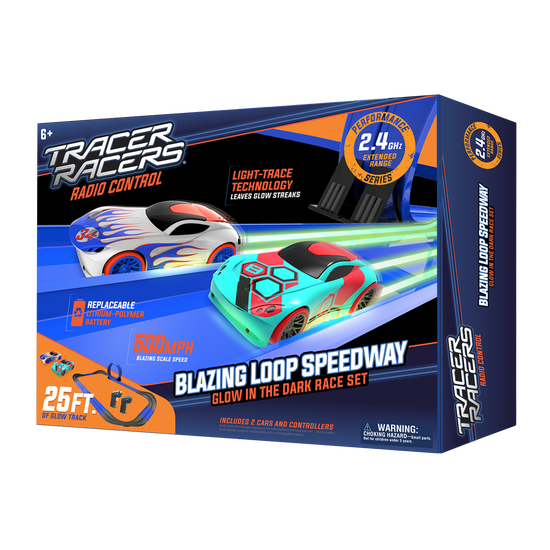 TRACER RACERS BLAZING LOOP SPEEDWAY 25FT